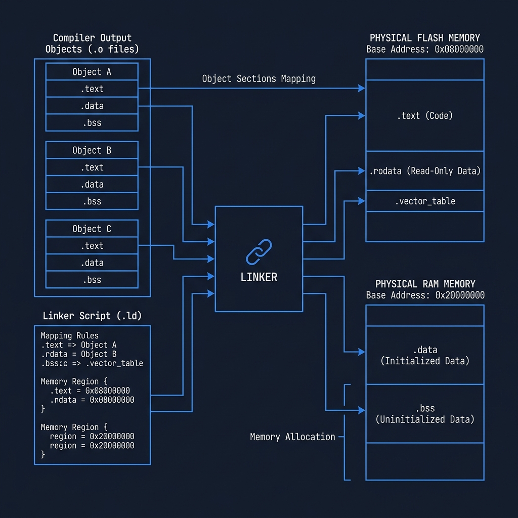 Linker to Memory Relationship Mapping